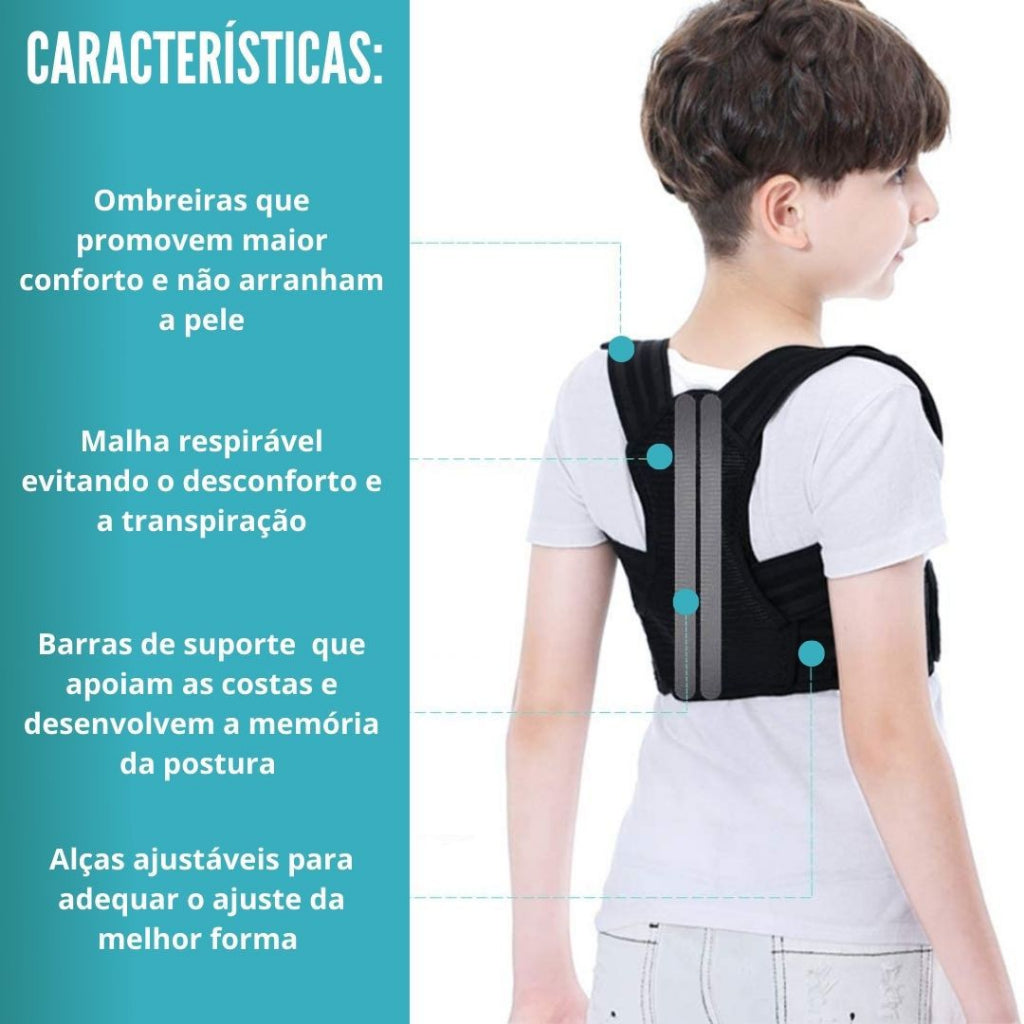 Corretor Postural Infantil Anatômico